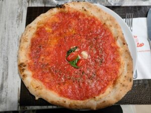 pizza marinara Caputo Milano